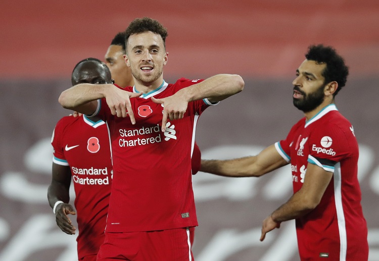 Diogo Jota is the first player to score in his first 3 Premier League games at Anfield since Luis Garcia in 2004