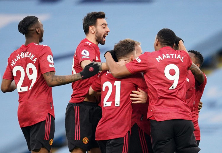Premier League: Manchester United's Bruno Fernandes and Luke Share scored against Manchester City