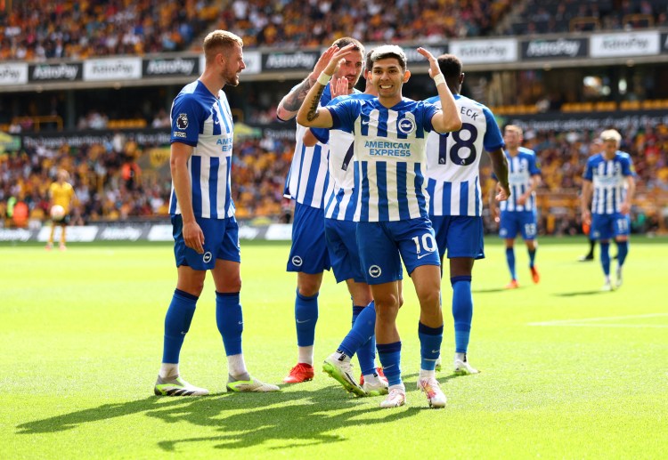 Brighton's Solly March has high hopes for the remainder of the Premier League season