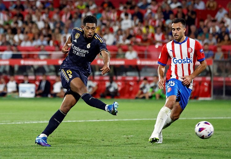 欧冠联赛 贝林厄姆本赛季在西甲联赛中打进了6球。