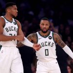 Giannis Antetokounmpo continues to lead the Milwaukee Bucks in the NBA, with Damian Lillard providing key support