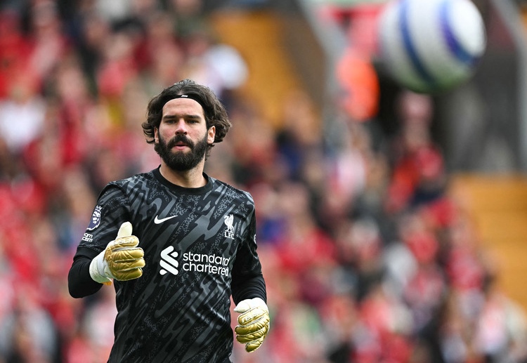 足球 阿利松为利物浦本赛季夺冠立下汗马功劳。