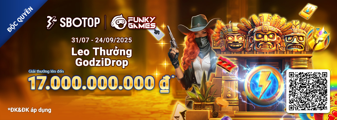 Leo Thưởng GodziDrop Funky Games