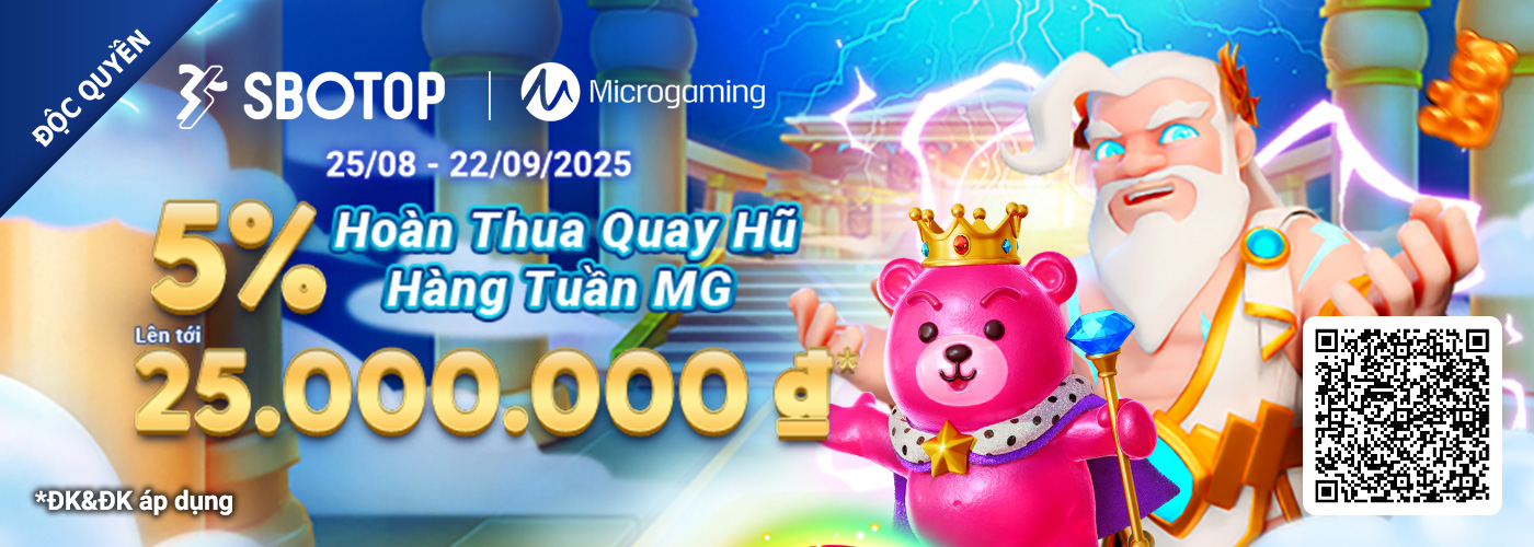 5% Hoàn Thua Quay Hũ Hàng Tuần MG