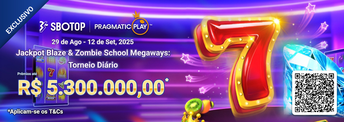 Pragmatic Play Jackpot Blaze & Zombie School Megaways: Torneio Diário