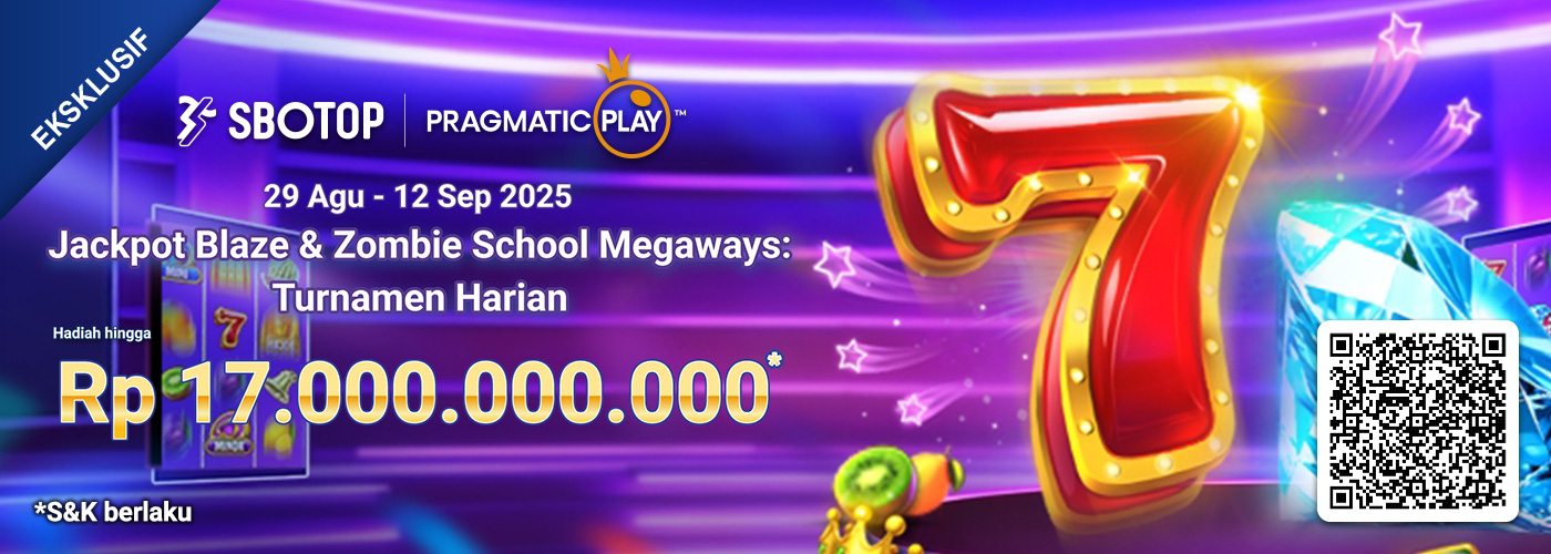 Pragmatic Play Jackpot Blaze & Zombie School Megaways: Turnamen Harian