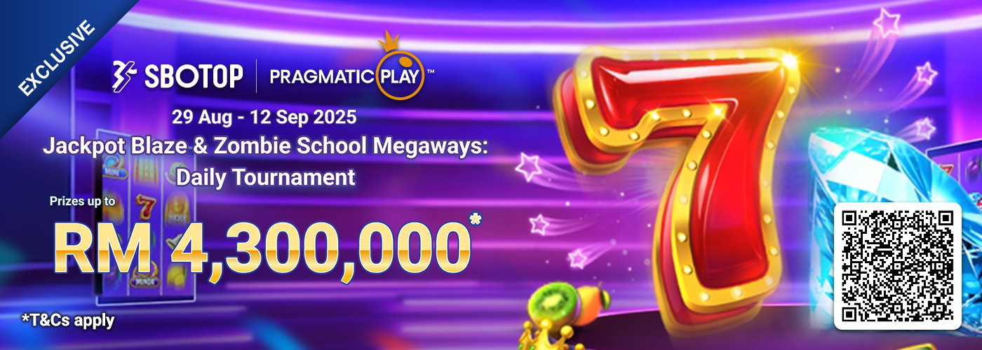 Pragmatic Play Jackpot Blaze & Zombie School Megaways Daily Tournaments