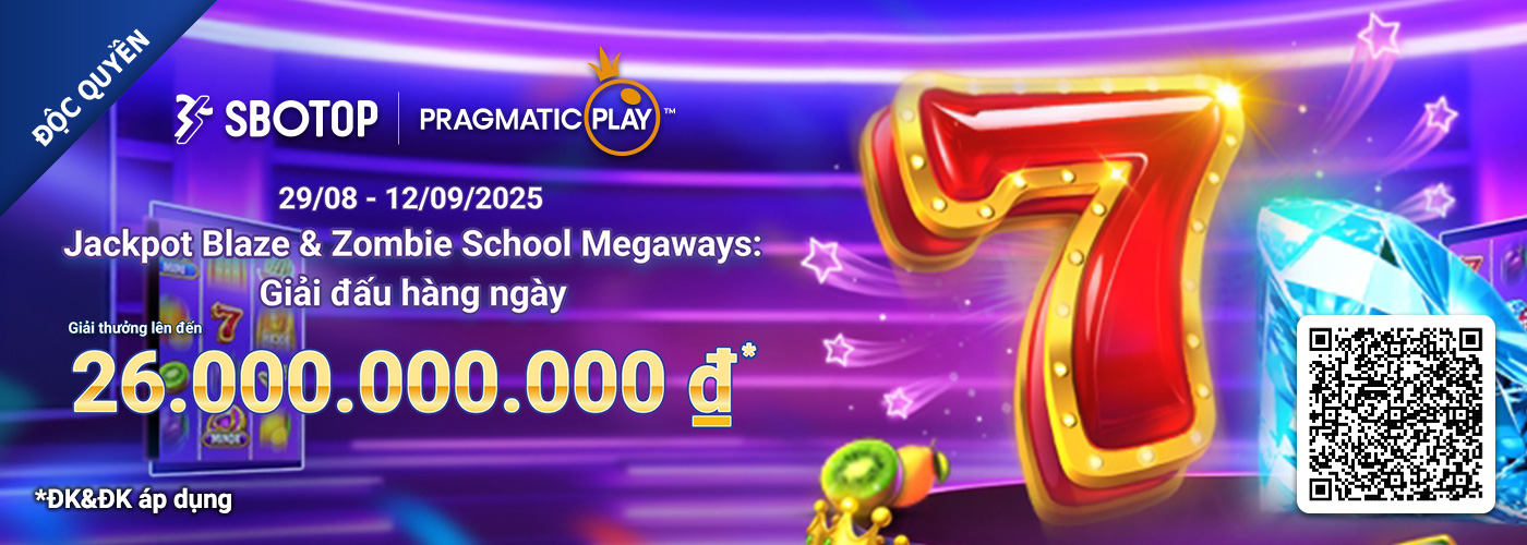 Jackpot Blaze & Zombie School Megaways: Giải Đấu Hàng Ngày Pragmatic Play