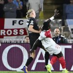 欧冠联赛 梅开二度