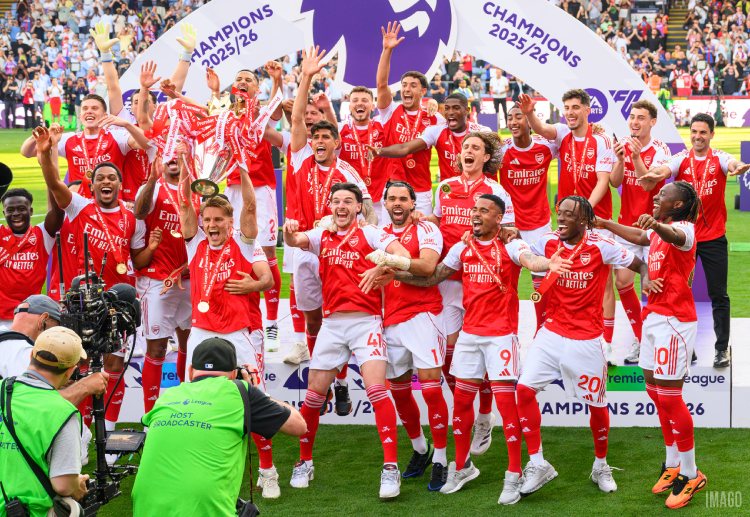Arsenal end 22-year wait for Premier League title as Mikel Arteta’s men hold nerve in tight race with Manchester City