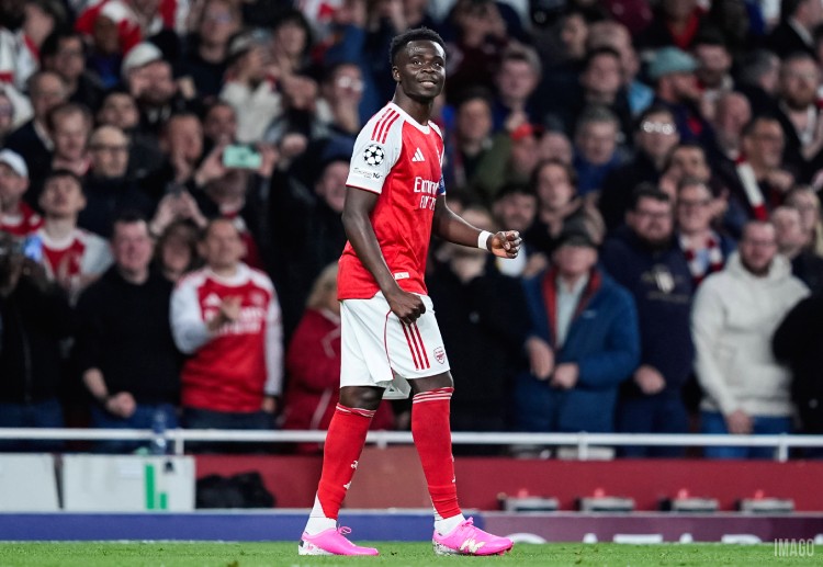 Bukayo Saka’s goal sealed a 1-0 second leg win for Arsenal in their Champions League semi final against Atletico Madrid
