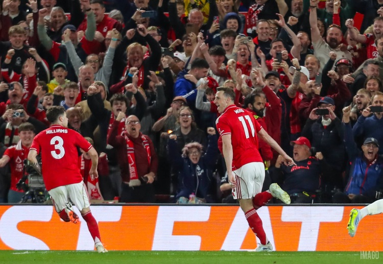 Chris Wood led Nottingham Forest to a 1-0 win over Aston Villa in the first leg of the Europa League semi-finals