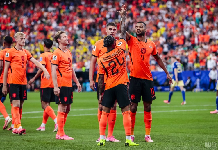 Statistik World Cup 2026, Belanda vs Swedia