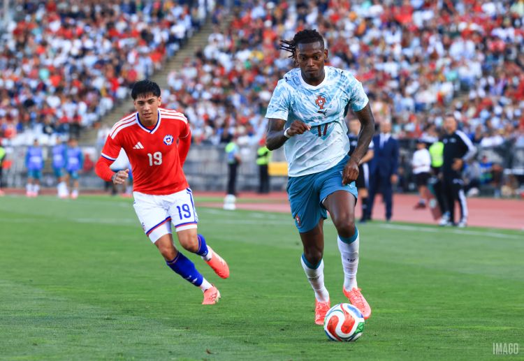 World Cup 2026: Rafael Leao was shown a red card in Portugal's 2-1 friendly victory over Chile