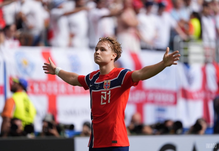 안드레아스 시엘데루프는 월드컵 2026 잉글랜드 전에서 노르웨이에 초반 리드를 안기는 득점을 기록했다